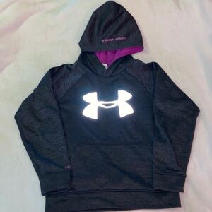 Dark Gray Youth Under Armour hoodie